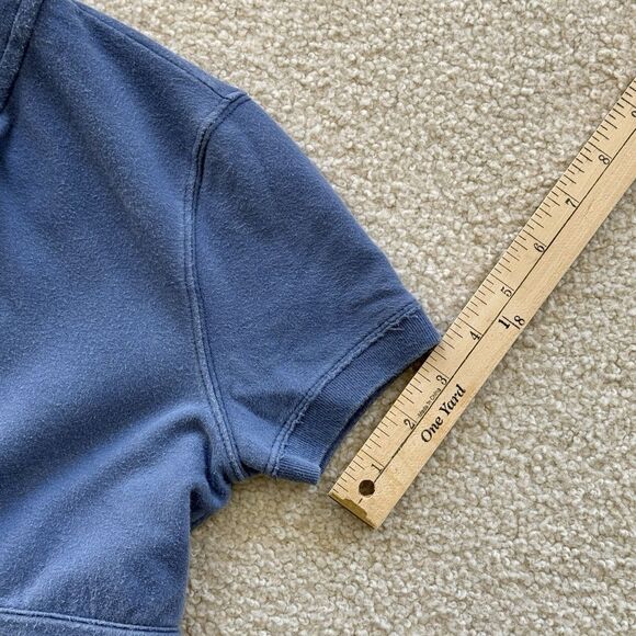 VNTG Hollister Y2K Girls Sz M Baby Doll Fitted Hoodie Pullover V-Neck Sweatshirt - Picture 14 of 16